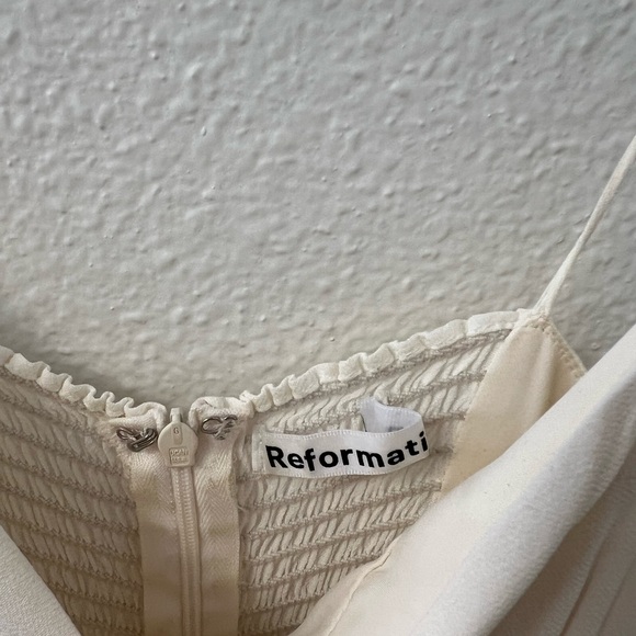 Reformation White Juliette Dress - Picture 4 of 4